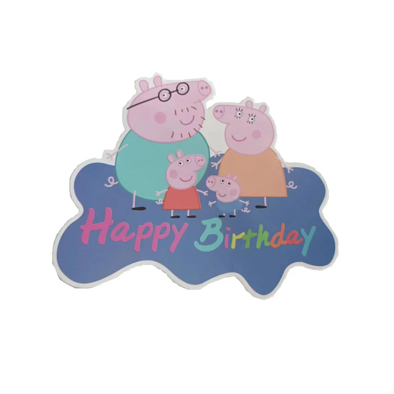 Peppa Pig Geburtstagsparty-Dekoration, George Page Family Ballon Für Kinder, Eventzubehör, Geschirr, Banner, Hintergrund, Geschenk, Babyparty Peppa Pig Geburtstagsparty-Dekoration, George Page Family Ballon Für Kinder, Eventzubehör, Geschirr, Banner, Hintergrund, Geschenk, Babyparty - Image 28