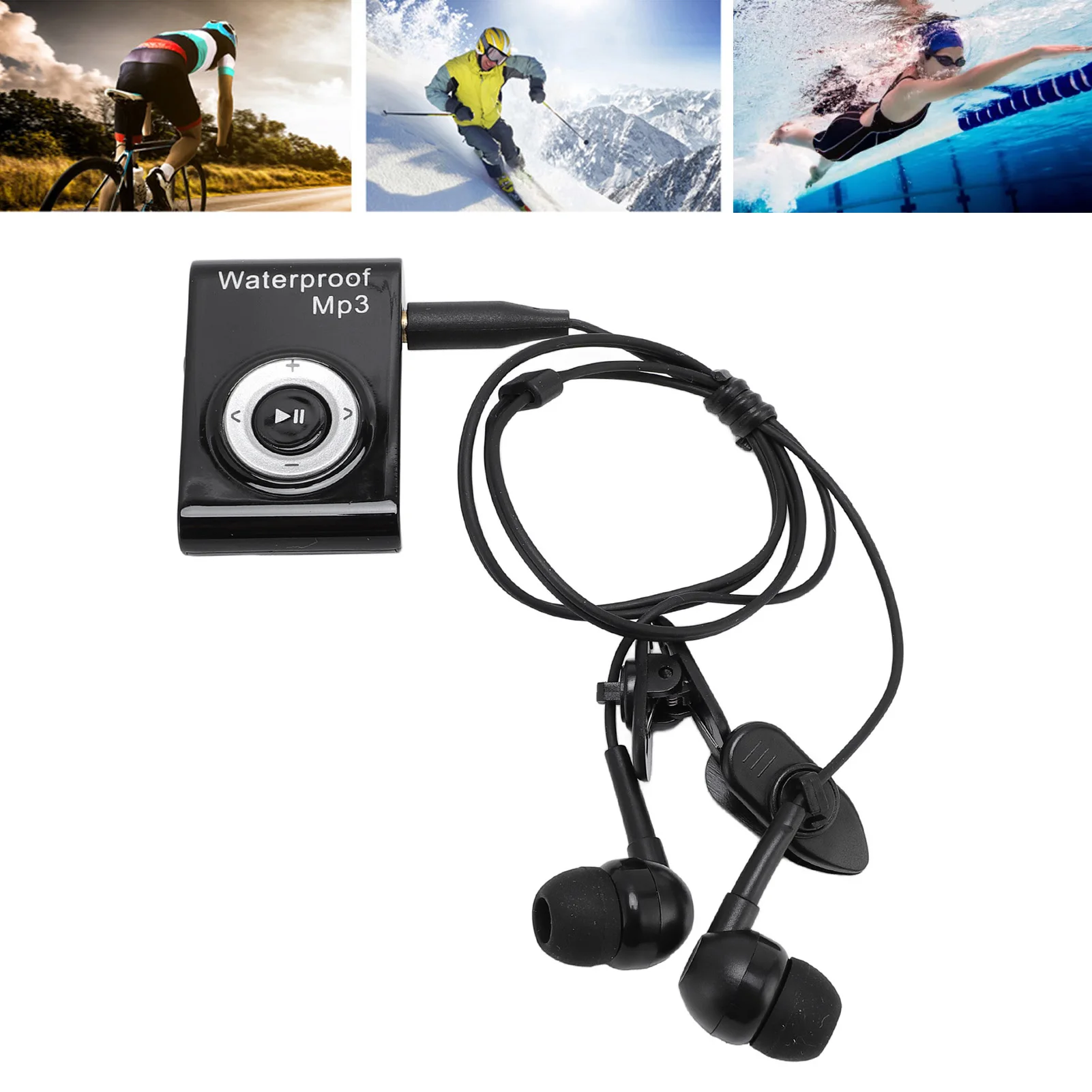 Mp3-Player 8 Gb Mit Schwimmkopfhörern – Ipx8 Wasserdichter Musikplayer Mit Ohrstöpseln Für Schwimmen, Tauchen &Amp; Surfen Mp3-Player 8 Gb Mit Schwimmkopfhörern – Ipx8 Wasserdichter Musikplayer Mit Ohrstöpseln Für Schwimmen, Tauchen &Amp; Surfen - Image 2