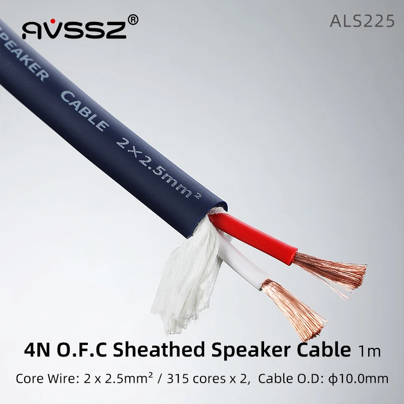 Avssz Hifi Lautsprecherkabel Ofc – 4-Adriges Audiokabel Für Heimkino, Audioverstärker Und Bühnenverkabelung Avssz Hifi Lautsprecherkabel Ofc – 4-Adriges Audiokabel Für Heimkino, Audioverstärker Und Bühnenverkabelung - Image 8