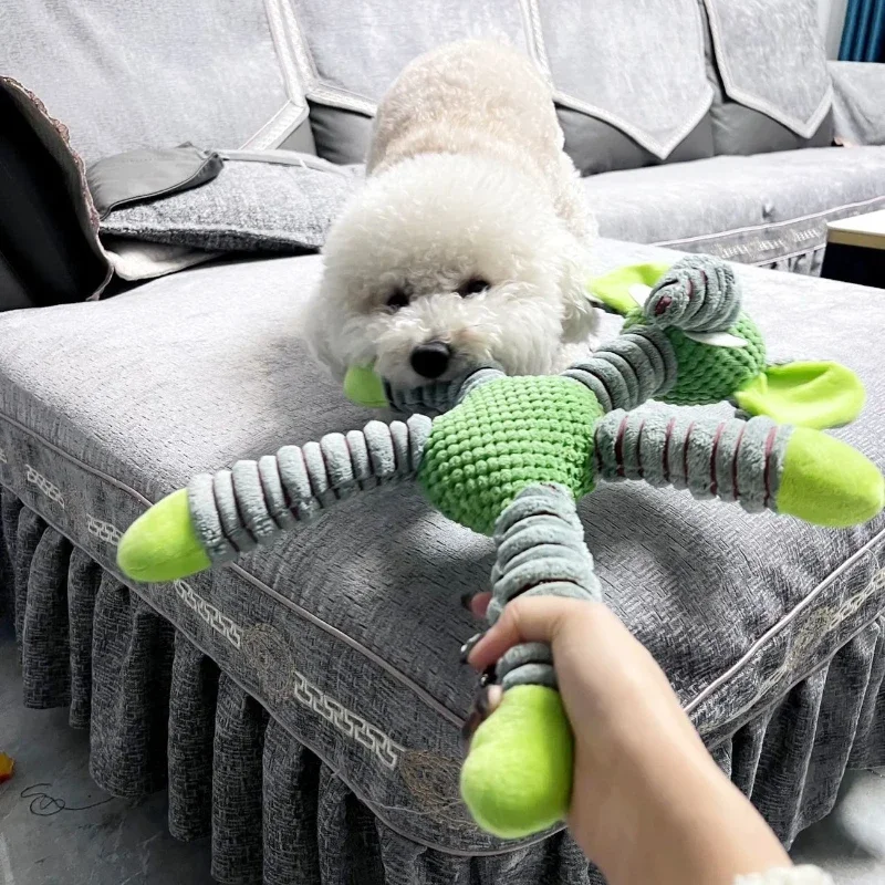 Unzerstörbare Große Hund Sound Quietschende Spielzeuge Tiere Form Haustier Weiche Plüsch Kauen Molaren Training Spielzeug Welpen Beißen Zähne Dental Spielzeug Unzerstörbare Große Hund Sound Quietschende Spielzeuge Tiere Form Haustier Weiche Plüsch Kauen Molaren Training Spielzeug Welpen Beißen Zähne Dental Spielzeug - Image 3