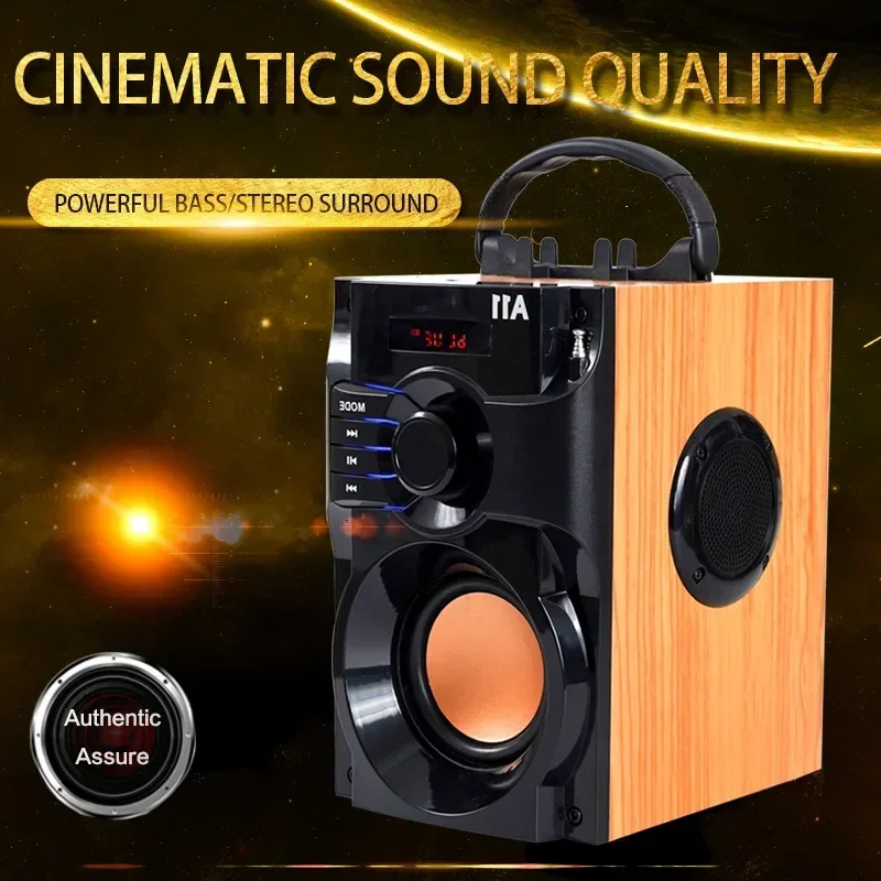 Tragbarer Säulen-Bluetooth-Lautsprecher – Leistungsstarker Subwoofer Mit Super-Bass, Fernbedienung, Fm-Radio, Tf-Karte &Amp; Usb Säulenlautsprecher