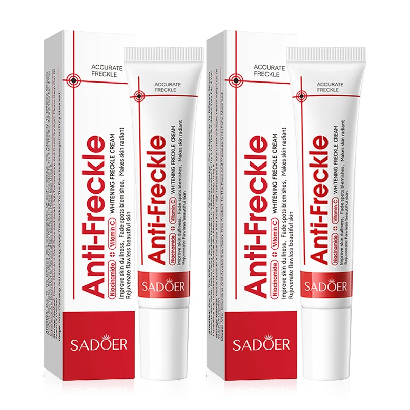 Sadoer Anti-Sommersprossen-Creme Gesichtsaufhellungscreme Fleckenentferner Anti-Aging Feuchtigkeitsspendende Sommersprossen-Entfernungs-Gesichtscreme Hautpflege Sadoer Anti-Sommersprossen-Creme Gesichtsaufhellungscreme Fleckenentferner Anti-Aging Feuchtigkeitsspendende Sommersprossen-Entfernungs-Gesichtscreme Hautpflege - Image 8