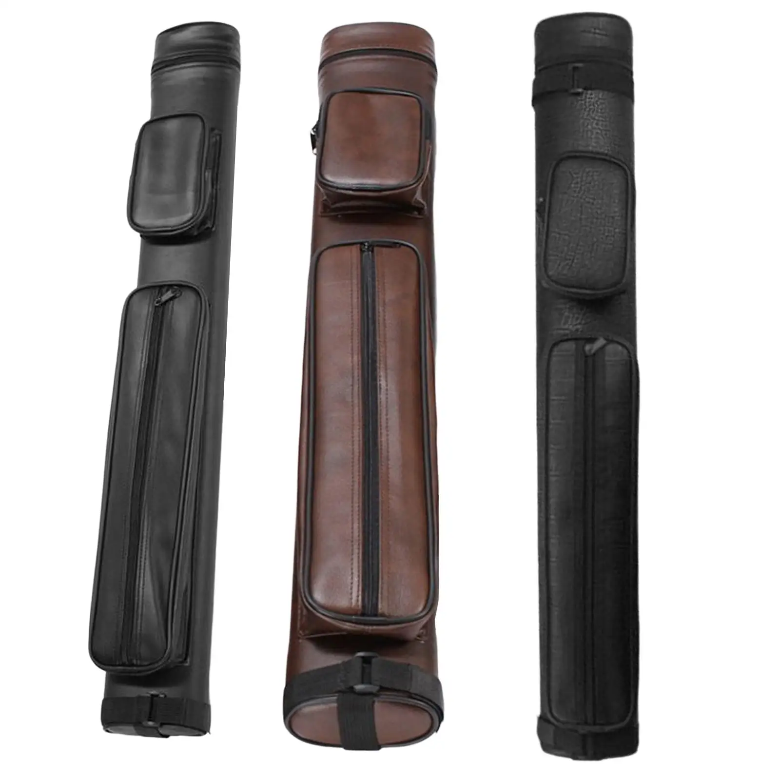 Robuste Billard-Pool-Tasche, 4-Loch-Tragetasche, Zubehör, Billard-Stick-Aufbewahrung, Pu-Leder-Halter Für Billard-Stick-Rute Robuste Billard-Pool-Tasche, 4-Loch-Tragetasche, Zubehör, Billard-Stick-Aufbewahrung, Pu-Leder-Halter Für Billard-Stick-Rute - Image 2