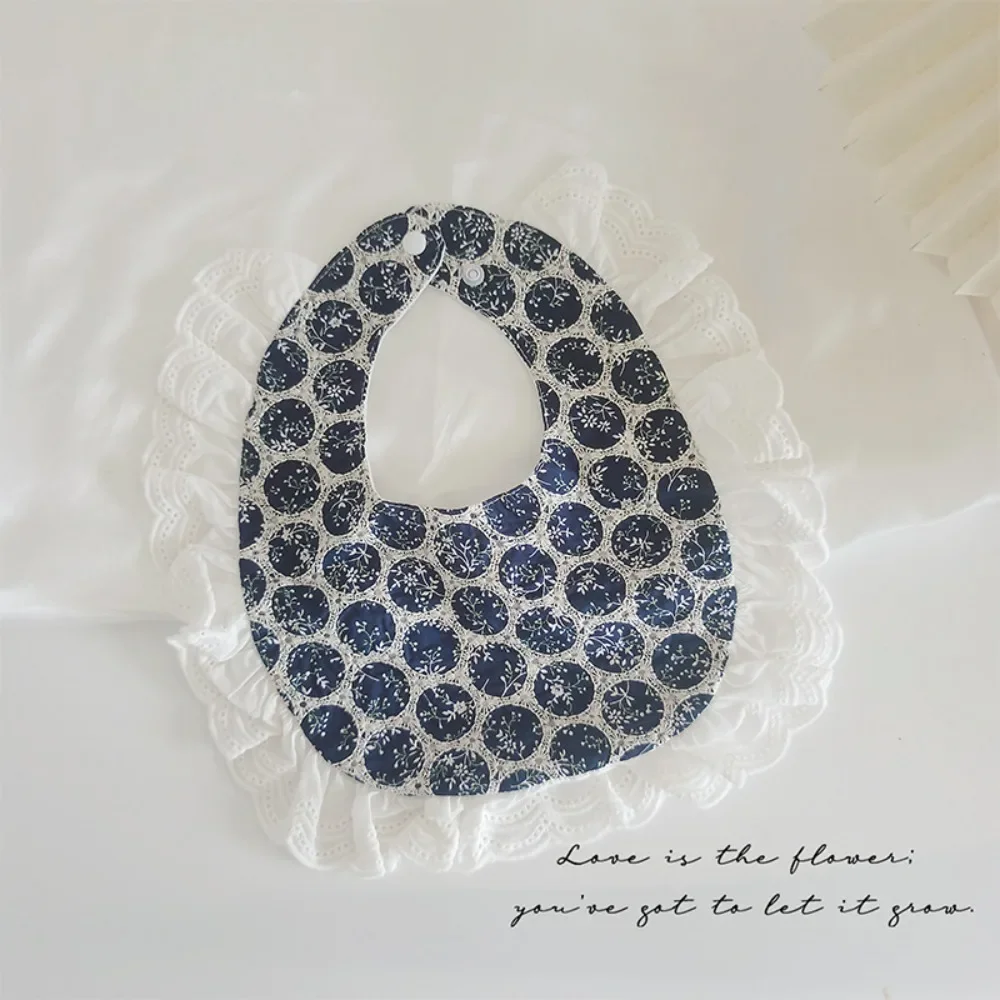 U-Förmige Baby-Baumwolllätzchen, Wasserdicht, Mit Blumenmuster, Baby-Sabberlätzchen, Füttern, Spitze, Speicheltuch, Tücher, Halsbekleidung, Zubehör U-Förmige Baby-Baumwolllätzchen, Wasserdicht, Mit Blumenmuster, Baby-Sabberlätzchen, Füttern, Spitze, Speicheltuch, Tücher, Halsbekleidung, Zubehör - Image 14