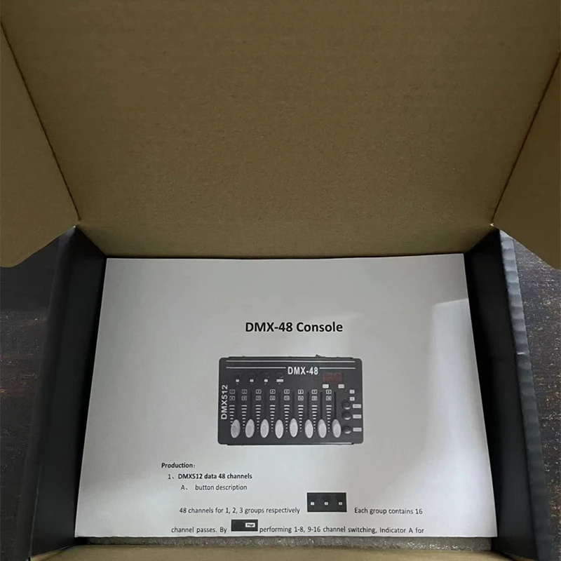 Dmx Lichtsteuerpult 48 Kanal – Dmx512 Controller Für Bühne, Party Und Events Dmx Lichtsteuerpult 48 Kanal – Dmx512 Controller Für Bühne, Party Und Events - Image 5