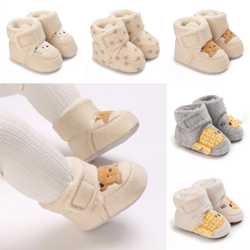 Mode Baby Mädchen Jungen Niedliche Weiche Cartoon Baumwolle Kleinkind Schuhe Lauflernschuhe Für Neugeborene Mode Baby Mädchen Jungen Niedliche Weiche Cartoon Baumwolle Kleinkind Schuhe Lauflernschuhe Für Neugeborene