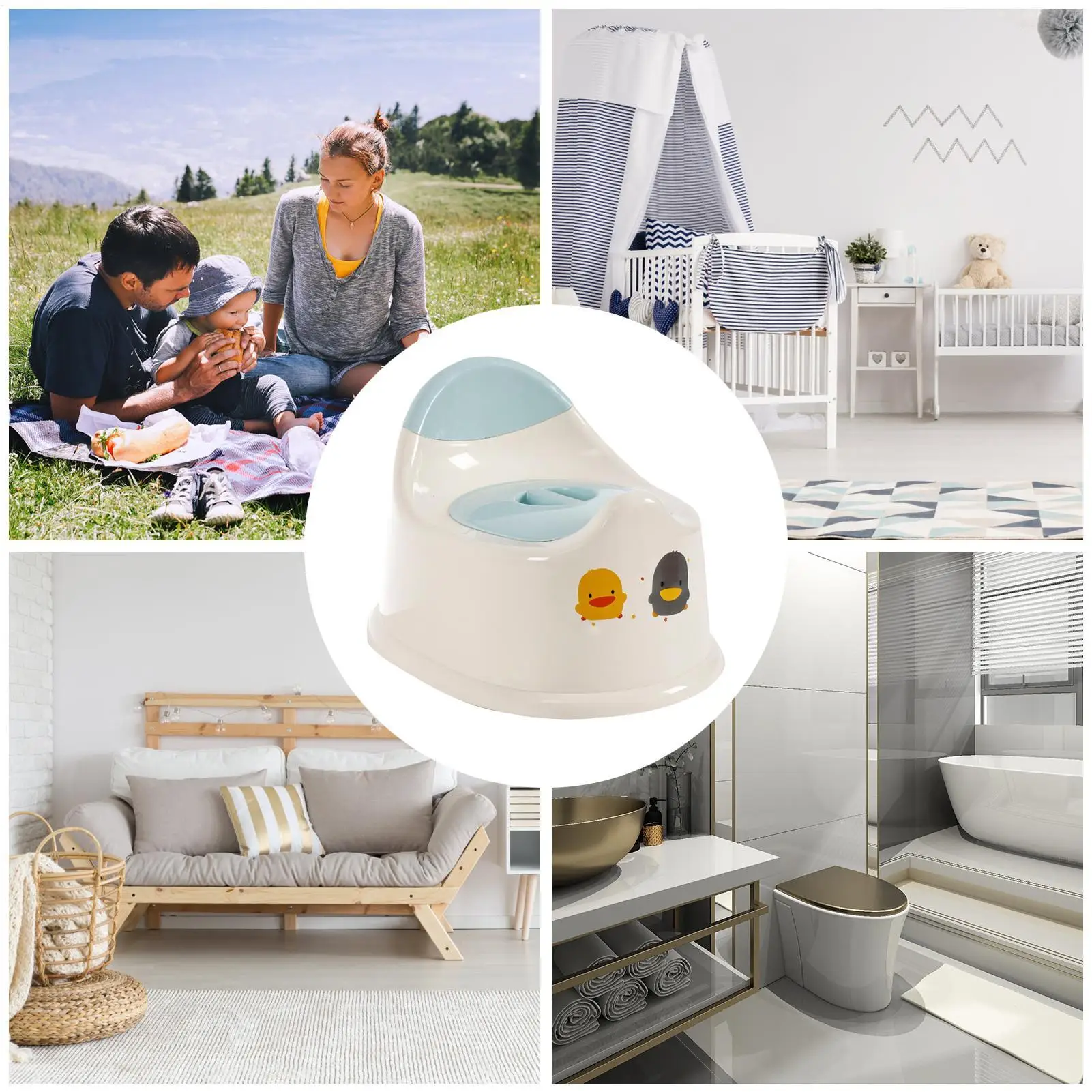 Toilet Seat Toddler Cute Toddler Potty Training Toilet Seat Lightweight Spill Proof Portable Easy Cleaning Toilet For Children Toilet Seat Toddler Cute Toddler Potty Training Toilet Seat Lightweight Spill Proof Portable Easy Cleaning Toilet For Children - Image 10