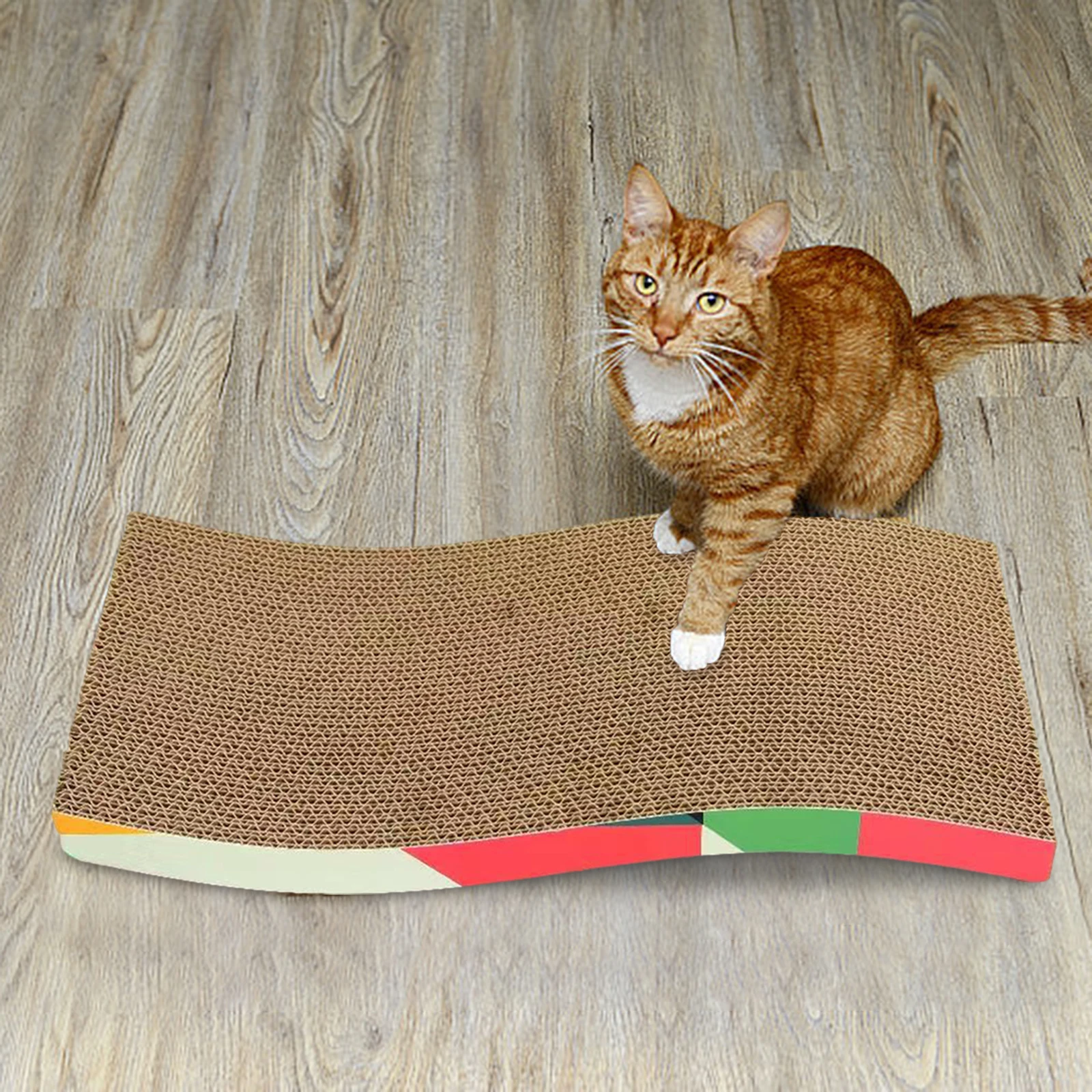 Cat Scratchers Cardboard Cat Scratching Board Durable Grind Claws Corrugated Paper Pets Sofa For Indoor Cats Kittens 고양이 스크래처 Cat Scratchers Cardboard Cat Scratching Board Durable Grind Claws Corrugated Paper Pets Sofa For Indoor Cats Kittens 고양이 스크래처 - Image 2