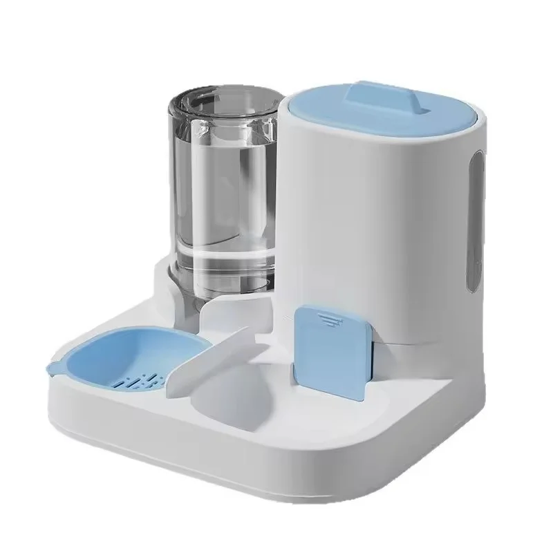 Automatic Cat Dog Feeder And Water Dispenser Combo Large Capacity Gravity Pet Food Water Feeder For Small Medium Pets Automatic Cat Dog Feeder And Water Dispenser Combo Large Capacity Gravity Pet Food Water Feeder For Small Medium Pets - Image 3