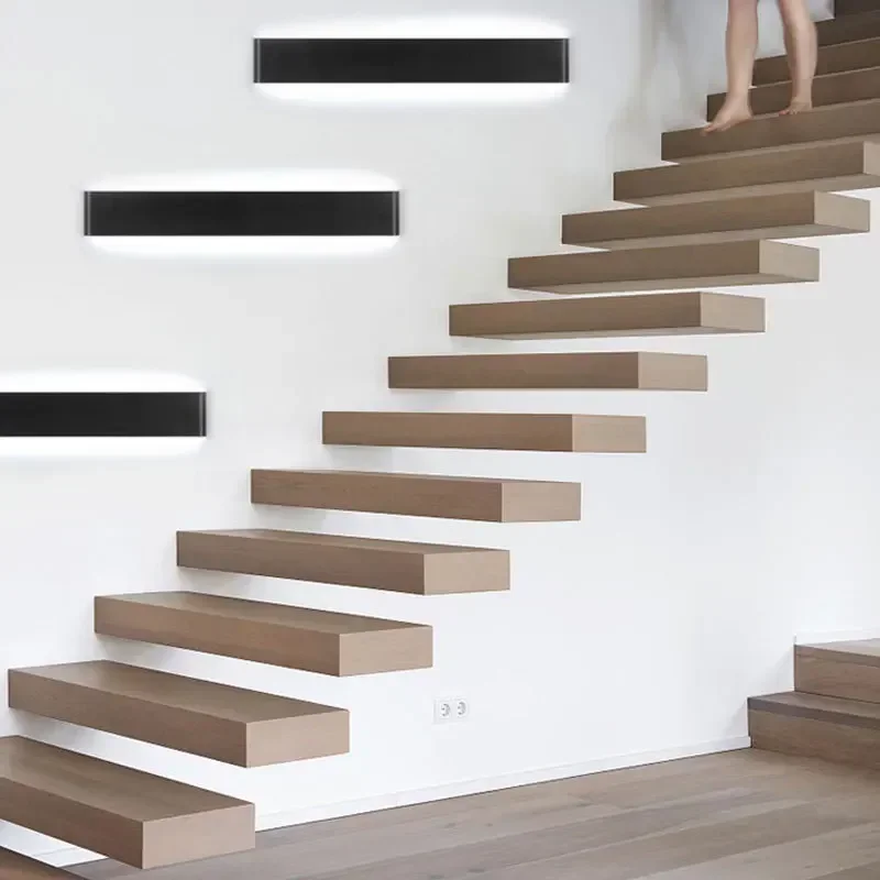 Moderne Led-Wandleuchte Für Nachttisch, Wohnzimmer, Treppen, Gang, Badezimmer, Heimdekoration, Wandleuchte, Innenbeleuchtung, Glanz Moderne Led-Wandleuchte Für Nachttisch, Wohnzimmer, Treppen, Gang, Badezimmer, Heimdekoration, Wandleuchte, Innenbeleuchtung, Glanz - Image 5