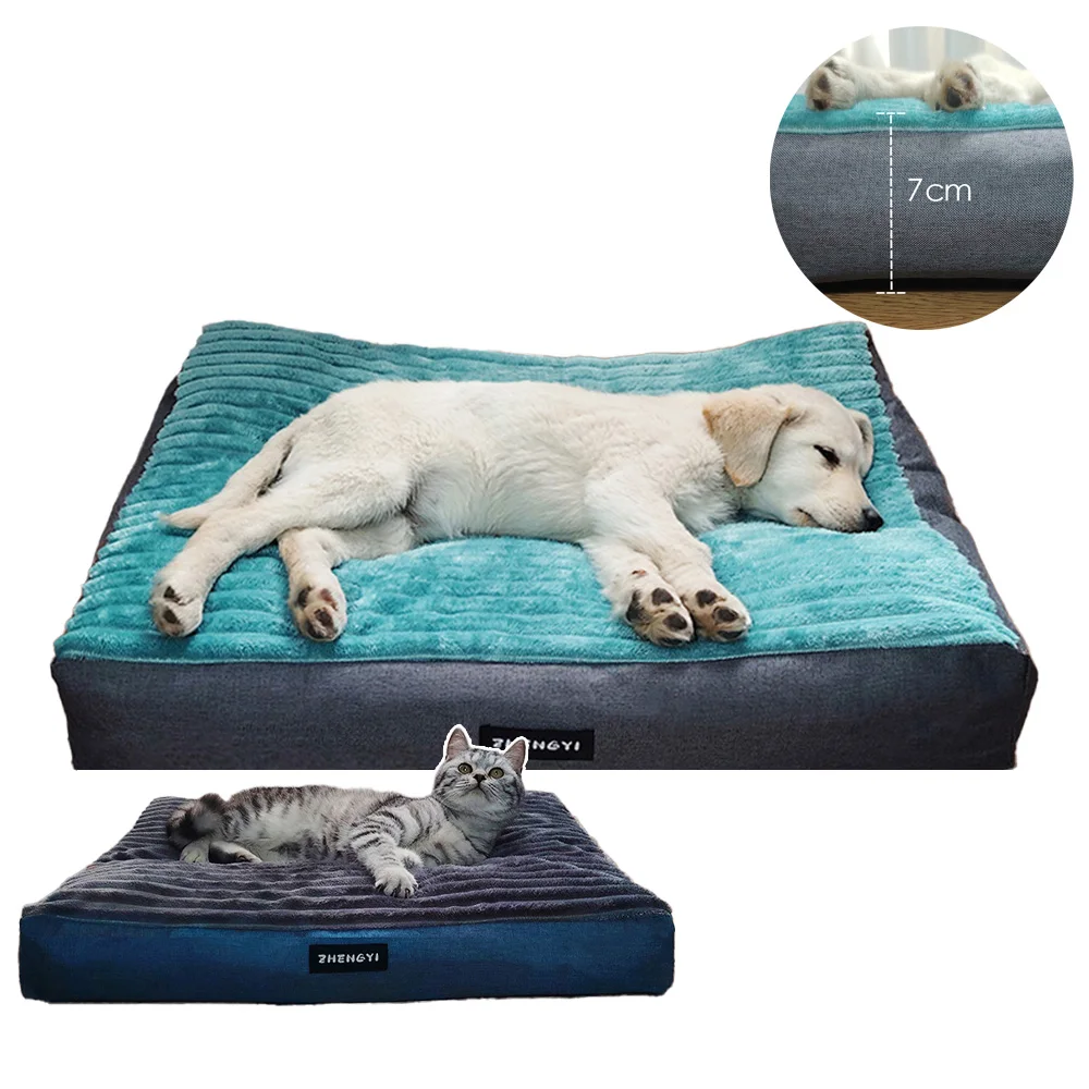 Verdickte Weiche Haustierbett, Hundebett, Superweiche Katzenbettmatratze, Winter, Warme, Bequeme Schlafmatte Für Katzen, Hunde, Plüsch-Katzenmatte, Haus Verdickte Weiche Haustierbett, Hundebett, Superweiche Katzenbettmatratze, Winter, Warme, Bequeme Schlafmatte Für Katzen, Hunde, Plüsch-Katzenmatte, Haus