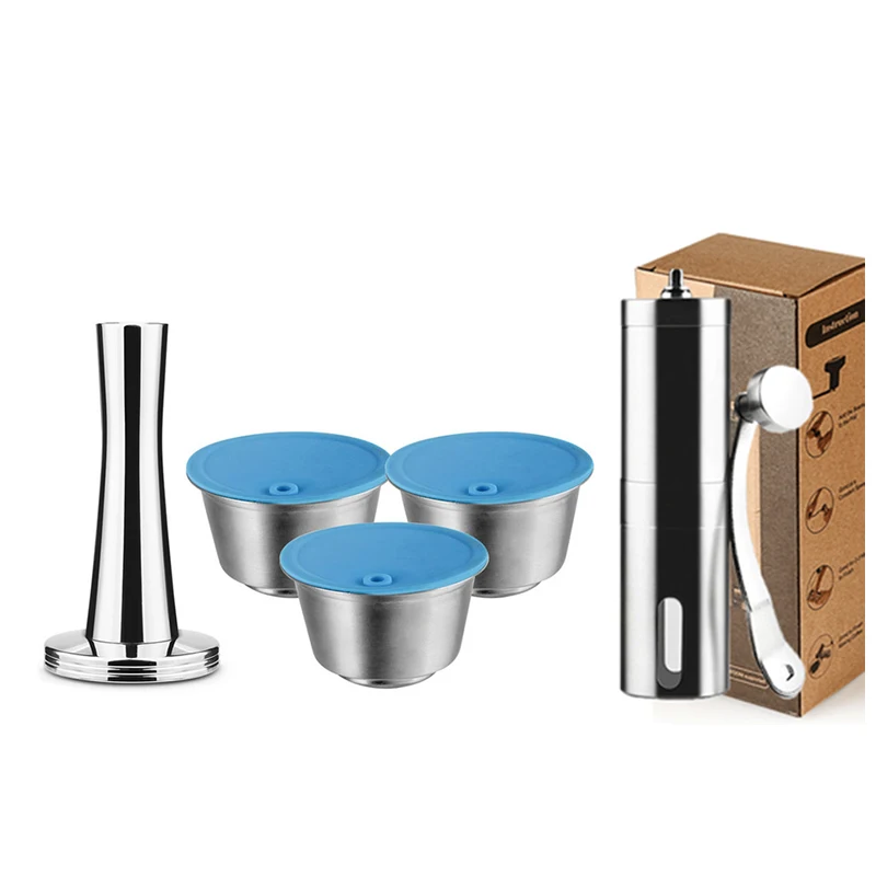 Nachfüllbar Für Dolce Gusto Kapsel Silikonhülle Edelstahl Metall Dolci Gusto Kaffeemaschine Kaffeeschaufel Tamper I Cafilas Nachfüllbar Für Dolce Gusto Kapsel Silikonhülle Edelstahl Metall Dolci Gusto Kaffeemaschine Kaffeeschaufel Tamper I Cafilas - Image 7