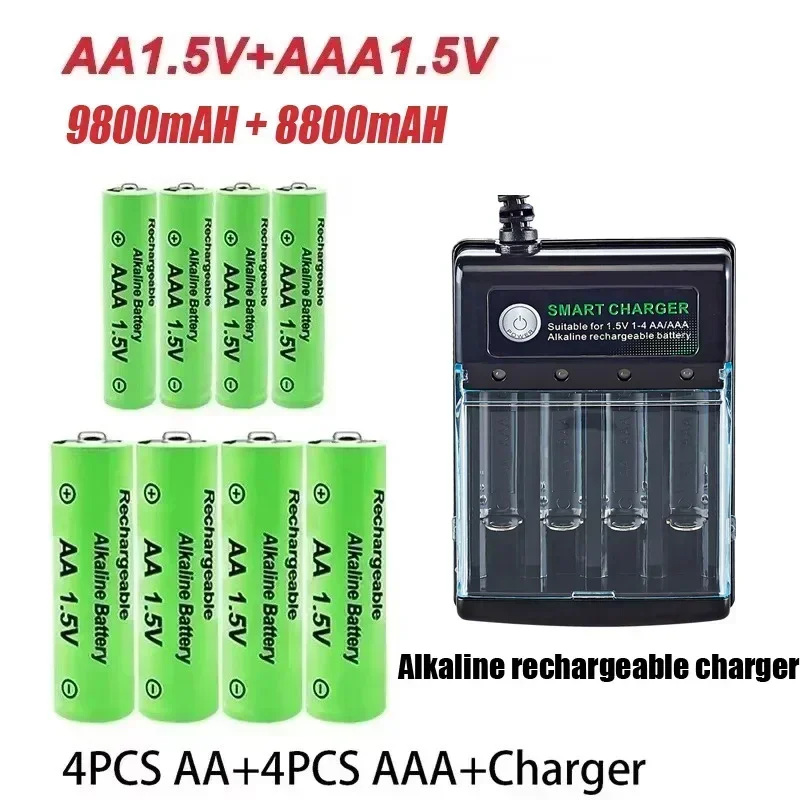 Original Akku 1,5 V Aa 9800 Mah + Aaa 8800 Mah + Ladegerät Für Computer Uhr Radio Video Spiel Digital Kamera Aa Aaa Original Akku 1,5 V Aa 9800 Mah + Aaa 8800 Mah + Ladegerät Für Computer Uhr Radio Video Spiel Digital Kamera Aa Aaa - Image 16