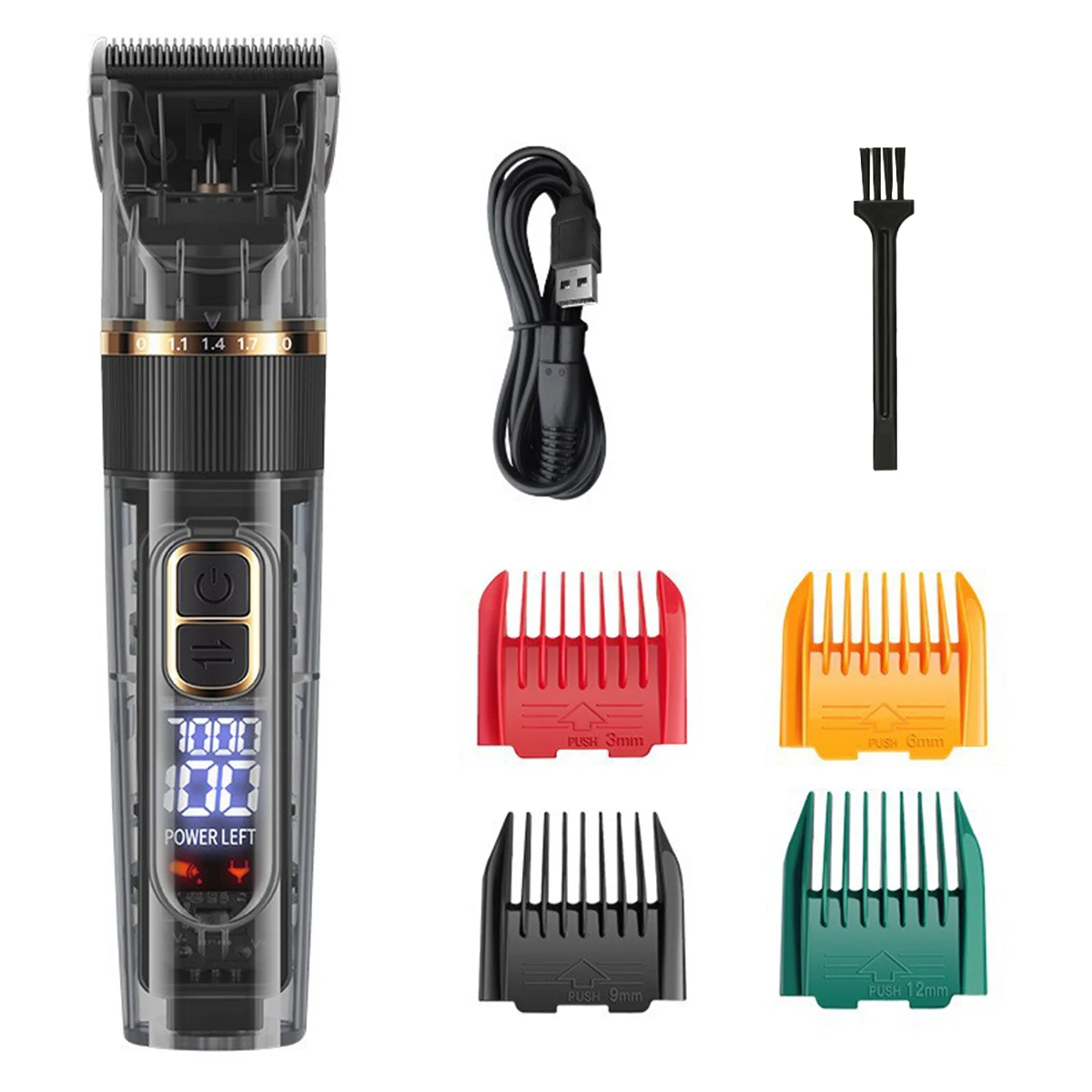 Katzen- Und Hundehaarschneider Elektrischer Professioneller Tierhaarschneider Geräuscharmer Haarschneider Usb-Aufladbar Tierpflege-Schermaschinen-Set Katzen- Und Hundehaarschneider Elektrischer Professioneller Tierhaarschneider Geräuscharmer Haarschneider Usb-Aufladbar Tierpflege-Schermaschinen-Set - Image 10