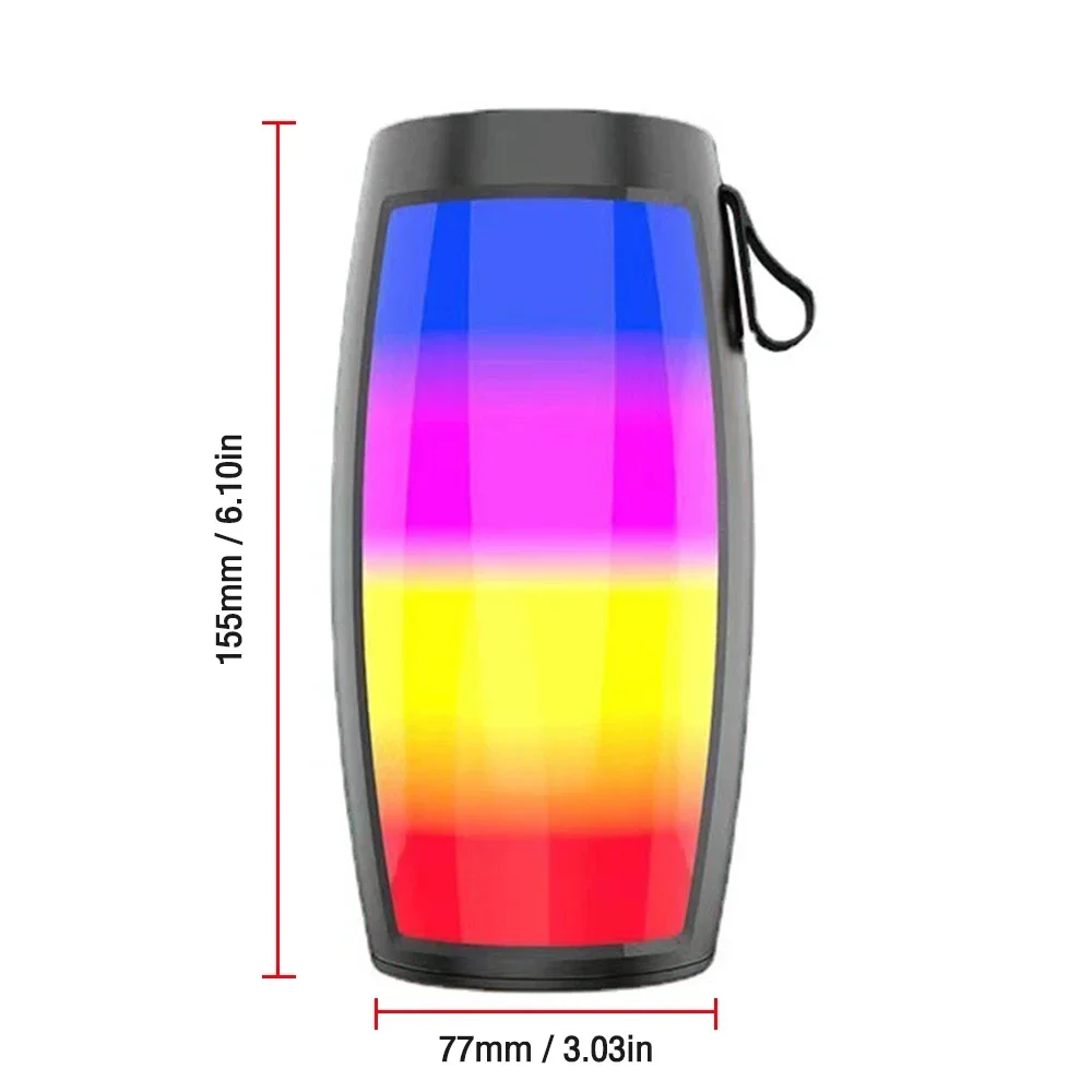 Bluetooth Lautsprecher – Tragbare Soundbox Mit Kraftvollem Subwoofer, Starkem Bass, Mp3-Player Und Led-Lichteffekten Bluetooth Lautsprecher – Tragbare Soundbox Mit Kraftvollem Subwoofer, Starkem Bass, Mp3-Player Und Led-Lichteffekten - Image 7