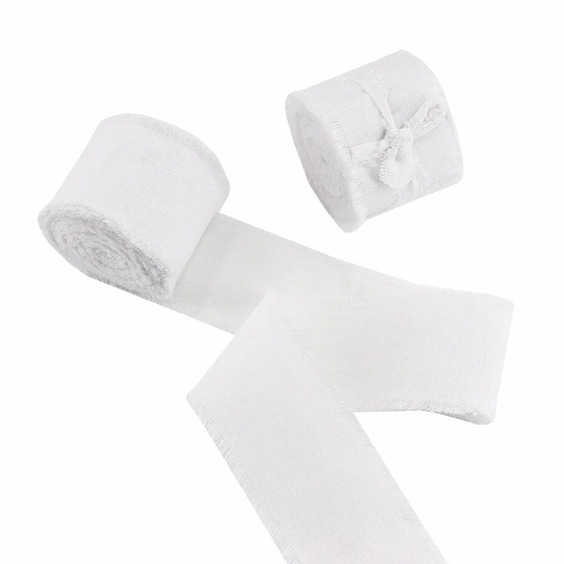 Reine Baumwolle Hand Zerrissene Rohkante Band Diy Geschenkbox Verpackung Grußkarte Dekoration Braut Hand Stick Blume Blume Krawatte Band Reine Baumwolle Hand Zerrissene Rohkante Band Diy Geschenkbox Verpackung Grußkarte Dekoration Braut Hand Stick Blume Blume Krawatte Band - Image 26