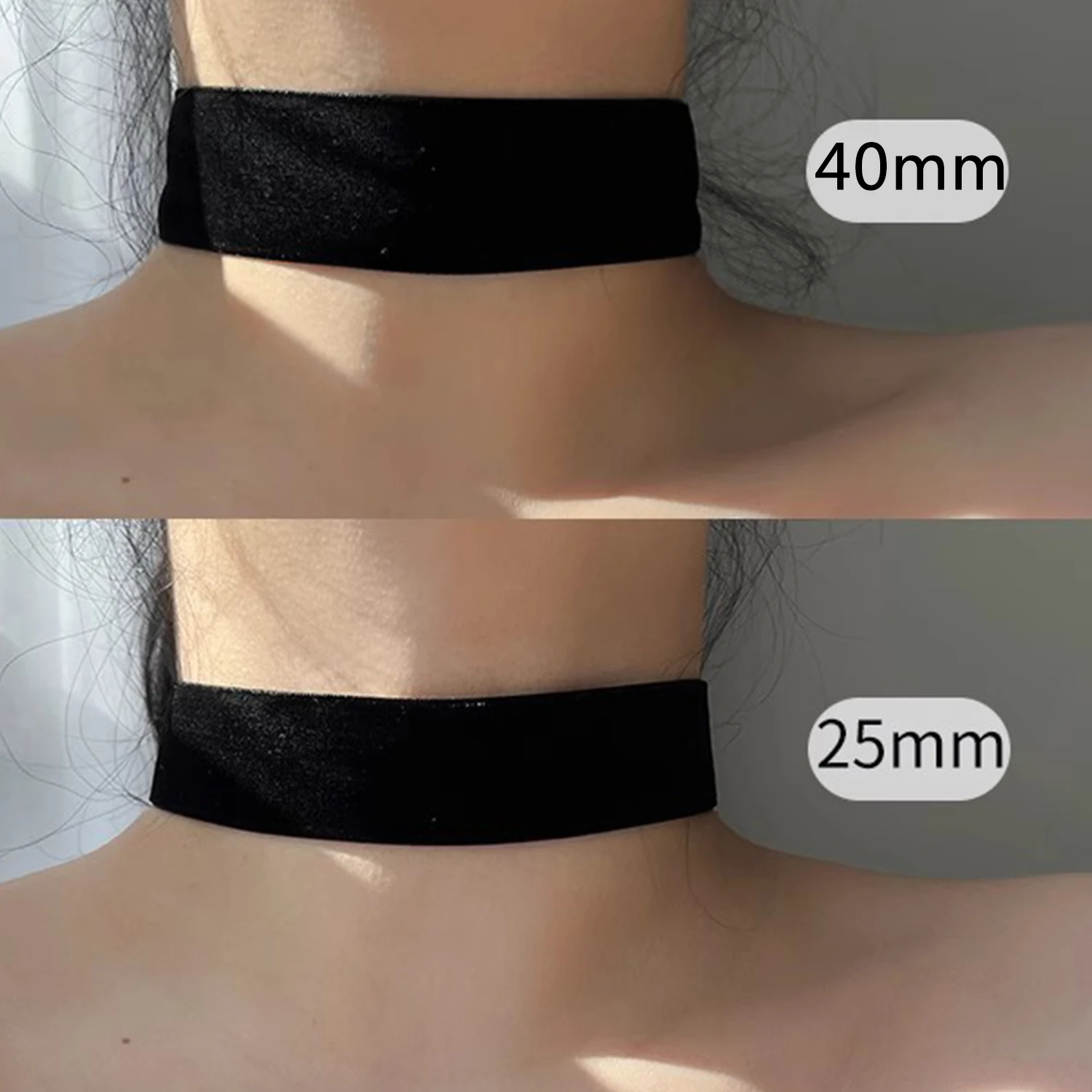 Goth Black Velvet Choker Halsketten Gothic Style Seil Frauen Hals Dekoration Choker Schmuck Am Halskragen Für Mädchen Kpop Goth Black Velvet Choker Halsketten Gothic Style Seil Frauen Hals Dekoration Choker Schmuck Am Halskragen Für Mädchen Kpop - Image 6