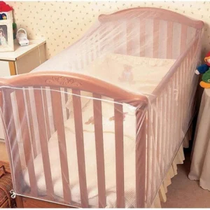 Kinder bett Moskito netz Sommer Babybett Anti-Moskito weiß Mesh Abdeckung vier Jahreszeiten universell faltbar atmungsaktiv Kinder bett 135*60*90cm