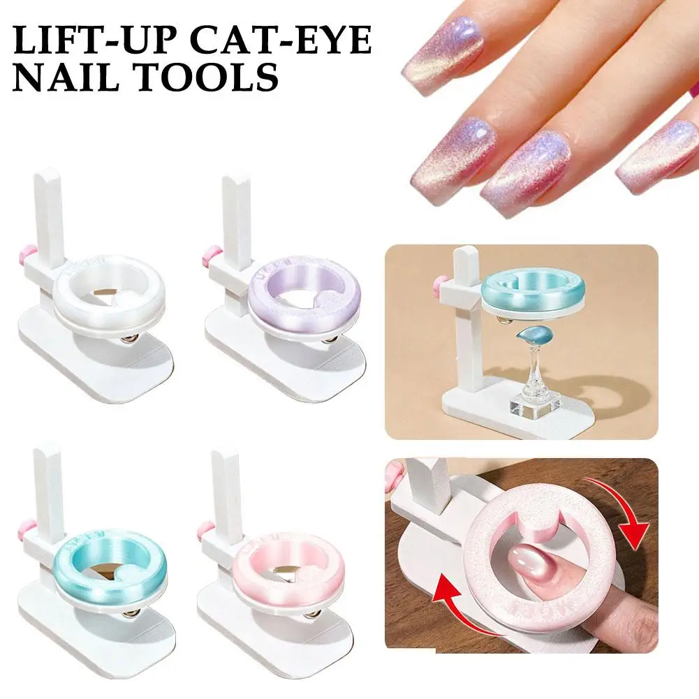 Katzenaugen-Nagelmagnetwerkzeug, Höhenverstellbar, Automatischer Starker Magnetring Für Katzenaugen-Gel-Lack-Effekte, Rotierendes Maniküre-Werkzeug Katzenaugen-Nagelmagnetwerkzeug, Höhenverstellbar, Automatischer Starker Magnetring Für Katzenaugen-Gel-Lack-Effekte, Rotierendes Maniküre-Werkzeug - Image 20