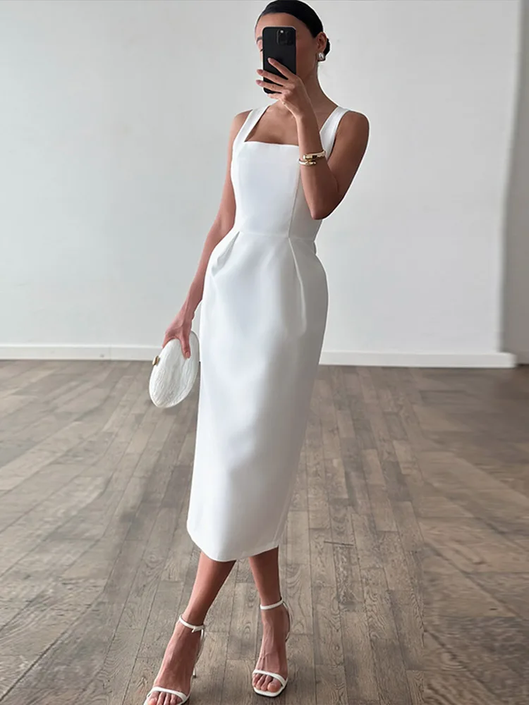 Elegantes Einfarbiges Schal-Kleid Damenanzug Kurzarm Tailliertes Schlankes Damen-Set 2026 Frühling Sommer 2-Teiliges Set Damen-Outfits Elegantes Einfarbiges Schal-Kleid Damenanzug Kurzarm Tailliertes Schlankes Damen-Set 2026 Frühling Sommer 2-Teiliges Set Damen-Outfits - Image 3