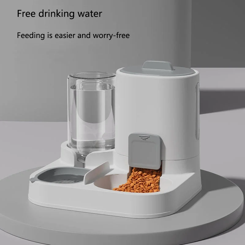 Hot Pet Feeding And Drinking Water Two-In-One Food Smooth Large-Capacity Feeding And Drinking Water Bowl Cat Food Bowl Dog Bowl Hot Pet Feeding And Drinking Water Two-In-One Food Smooth Large-Capacity Feeding And Drinking Water Bowl Cat Food Bowl Dog Bowl - Image 3