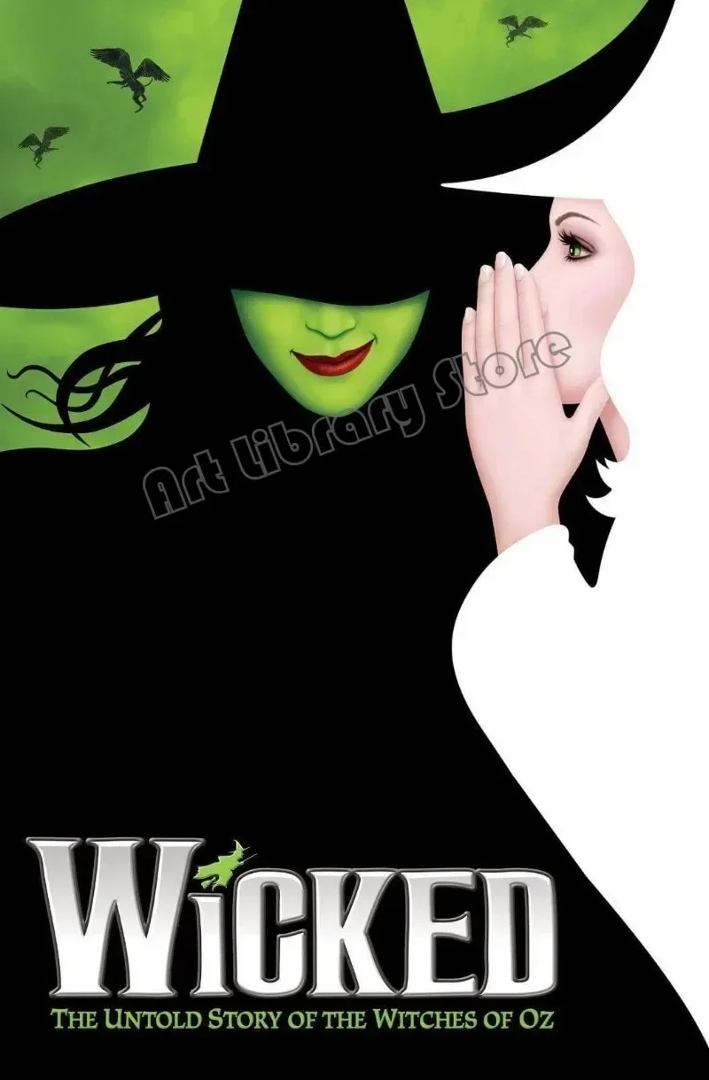 2024 Musical Movie Wicked Classic Fantasy Film Poster Und Hd-Gedruckte Leinwand Malerei Wandkunst Bilder Home Interior Decor Geschenk 2024 Musical Movie Wicked Classic Fantasy Film Poster Und Hd-Gedruckte Leinwand Malerei Wandkunst Bilder Home Interior Decor Geschenk - Image 29