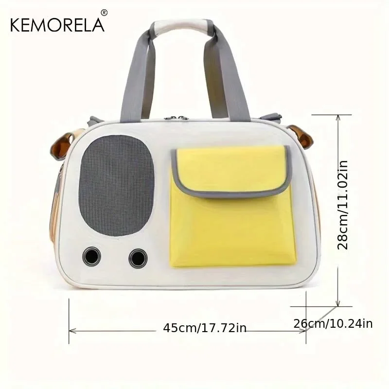 1Pcs Portable Pet Carrier Cat Bag For Cats And Dogs Ideal For Travel And Outdoor Activities Suitable For Cats And Small Dogs 1Pcs Portable Pet Carrier Cat Bag For Cats And Dogs Ideal For Travel And Outdoor Activities Suitable For Cats And Small Dogs - Image 6