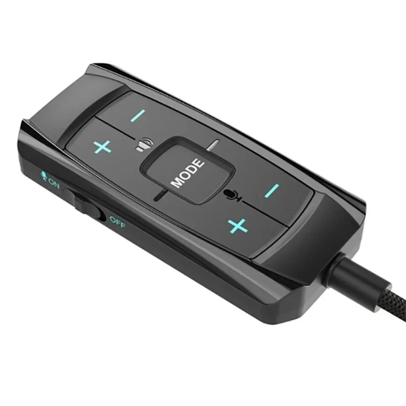 Externe Usb-Soundkarte 7.1-Kanal 3D-Audio – 3,5-Mm-Adapter Für Gaming-Headsets, Kopfhörer, Pc, Desktop &Amp; Notebook Externe Usb-Soundkarte 7.1-Kanal 3D-Audio – 3,5-Mm-Adapter Für Gaming-Headsets, Kopfhörer, Pc, Desktop &Amp; Notebook - Image 2