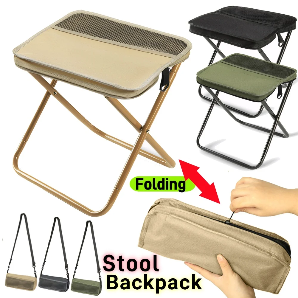 Outdoor Portable Foldable Stool, Compact And Easy To Store, Convenient For Fishing, Shoulder Bag Style Portable Stool Outdoor Portable Foldable Stool, Compact And Easy To Store, Convenient For Fishing, Shoulder Bag Style Portable Stool - Image 32