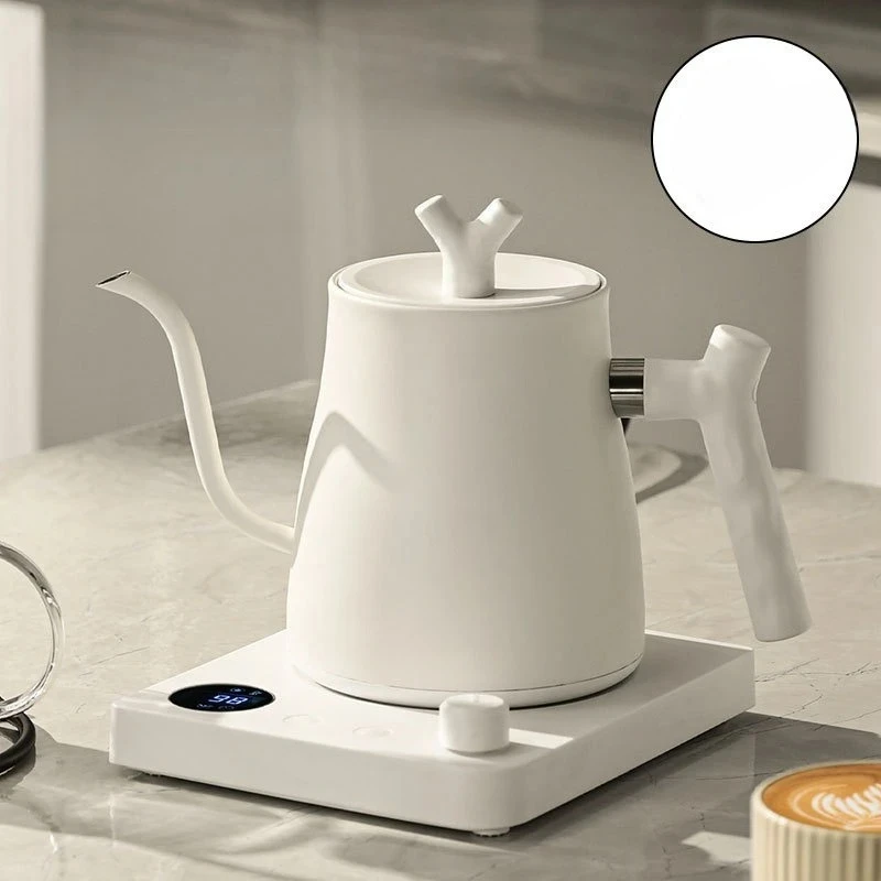 1000Ml Edelstahl-Schwanenhals-Wasserkocher Mit Digitaler Temperaturregelung Für Präzises Brühen Von Kaffee Und Tee 1000Ml Edelstahl-Schwanenhals-Wasserkocher Mit Digitaler Temperaturregelung Für Präzises Brühen Von Kaffee Und Tee - Image 3
