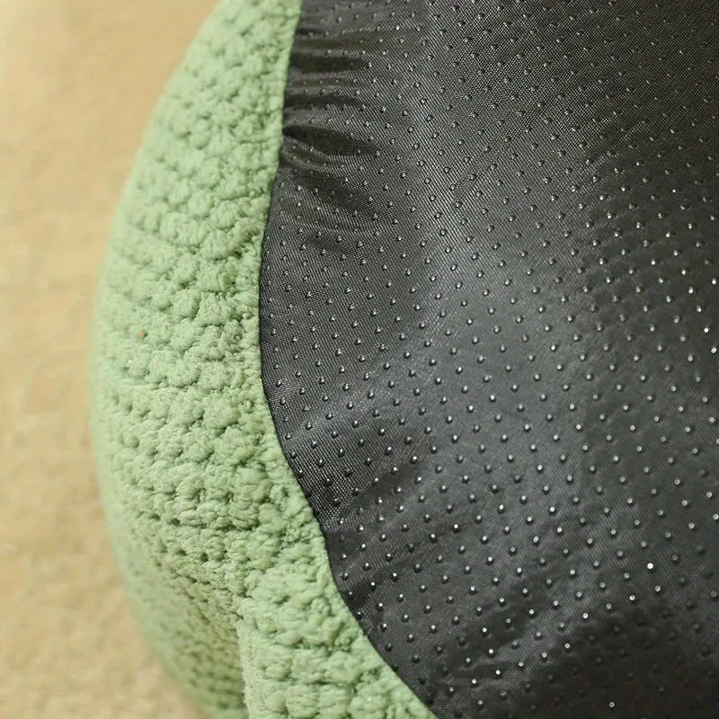 Petal Shaped Pet Bed, Plush Round Dog &Amp; Cat Cushion Mat With Knitted Texture, Ultra Soft Warm Nest For Kittens Puppies In Winter Petal Shaped Pet Bed, Plush Round Dog &Amp; Cat Cushion Mat With Knitted Texture, Ultra Soft Warm Nest For Kittens Puppies In Winter - Image 32