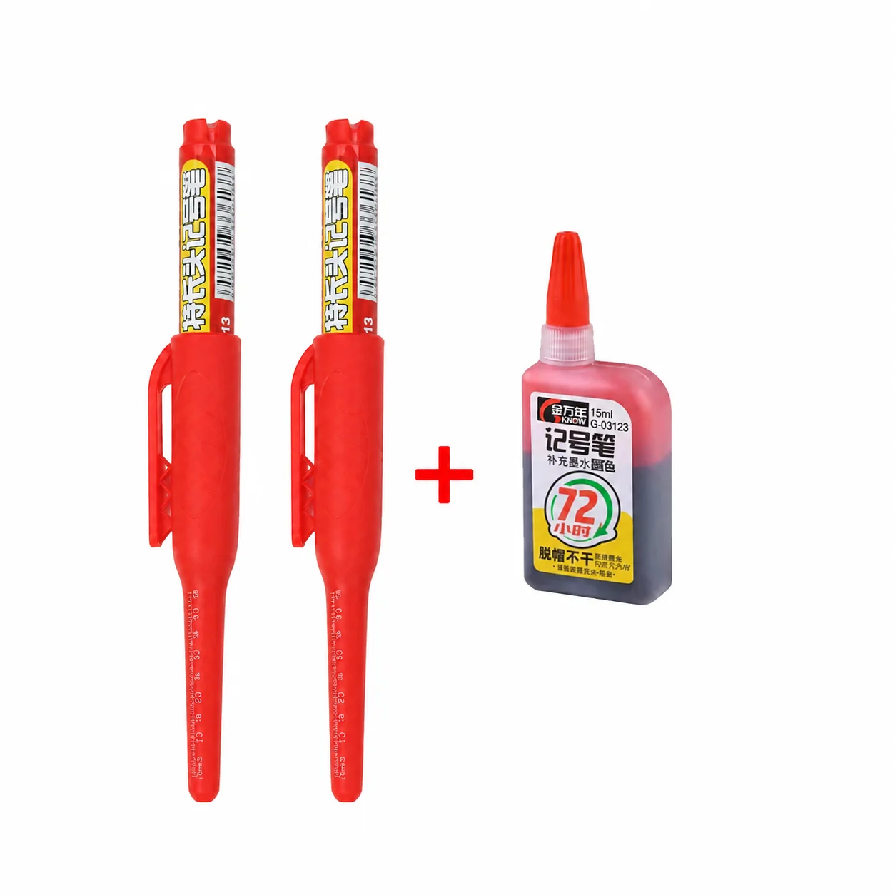1–6 Stück, 45 Mm, Wasserdicht, Lange Kopfspitze, Tiefloch-Marker, Fliesen-Tischler-Stift, Mehrzweck Für Die Holzbearbeitung, Schwarze/Blaue/Rote Tinte 1–6 Stück, 45 Mm, Wasserdicht, Lange Kopfspitze, Tiefloch-Marker, Fliesen-Tischler-Stift, Mehrzweck Für Die Holzbearbeitung, Schwarze/Blaue/Rote Tinte - Image 33