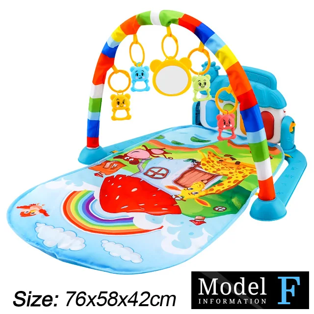 Baby Fitness Stand Music Play Gym Activity Toys Newborn Piano Crawling Blanket Pedal Game Pad Early Education 0-36 Months Gifts Baby Fitness Stand Music Play Gym Activity Toys Newborn Piano Crawling Blanket Pedal Game Pad Early Education 0-36 Months Gifts - Image 12