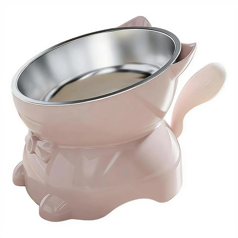Stainless Steel Cat Bowl Anti-Spill Slanted Cat Food Food Water Dish For Cats Kitten Stainless Steel Cat Bowl Stainless Steel Cat Bowl Anti-Spill Slanted Cat Food Food Water Dish For Cats Kitten Stainless Steel Cat Bowl - Image 17