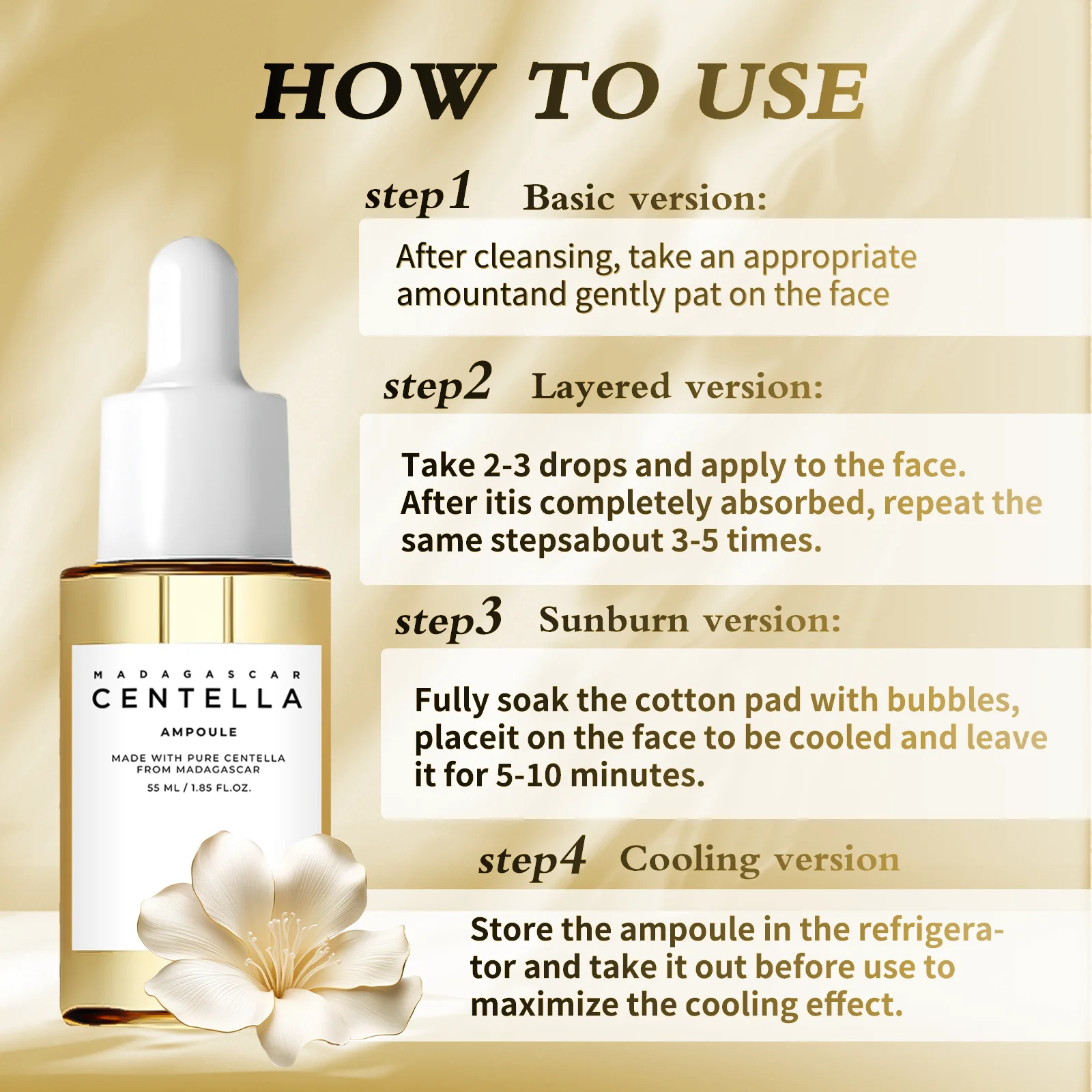 Centella Asiatica Brightening Serum: Calms Irritation, Reduces Breakouts, Balances Sebum &Amp; Diminishes Dark Marks For Clear Skin. Centella Asiatica Brightening Serum: Calms Irritation, Reduces Breakouts, Balances Sebum &Amp; Diminishes Dark Marks For Clear Skin. - Image 6