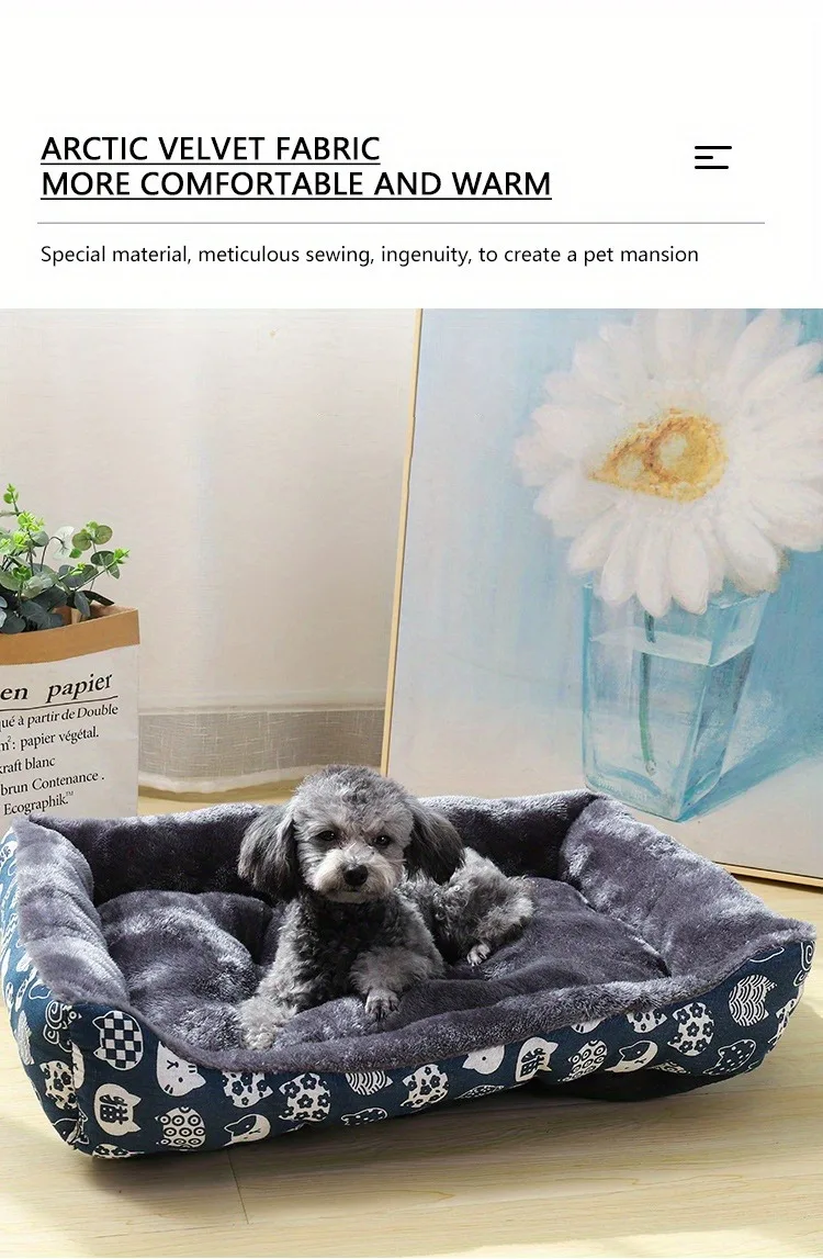Pet Dog Bed, Sofa Cushion, Seasonal Pet Supplies, Soft And Comfortable Supplies, Large, Medium, And Small Household Cat Beds Pet Dog Bed, Sofa Cushion, Seasonal Pet Supplies, Soft And Comfortable Supplies, Large, Medium, And Small Household Cat Beds - Image 14