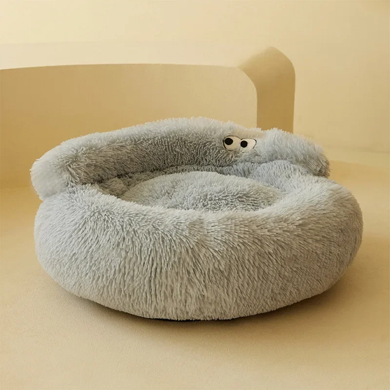 Warm Super Cat Bed Sleeping Cat Nest Soft Long Plush Best Pet Dog Bed For Dogs Basket Cushion Cat Bed Cat Mat Animals Sleeping Warm Super Cat Bed Sleeping Cat Nest Soft Long Plush Best Pet Dog Bed For Dogs Basket Cushion Cat Bed Cat Mat Animals Sleeping - Image 5