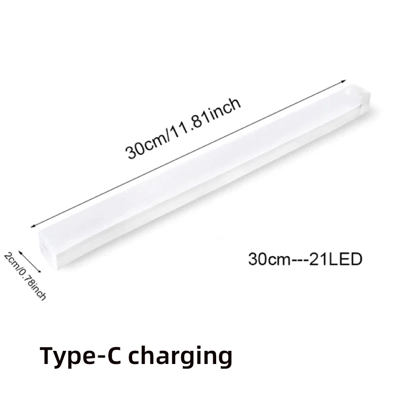 Drahtlose Wiederaufladbare Led-Nachtlichter, Bewegungsmelder, Schrank, Küche, Nachtlichter, Schlafzimmer, Sensorlicht, Schrank, Treppenlicht Drahtlose Wiederaufladbare Led-Nachtlichter, Bewegungsmelder, Schrank, Küche, Nachtlichter, Schlafzimmer, Sensorlicht, Schrank, Treppenlicht - Image 9