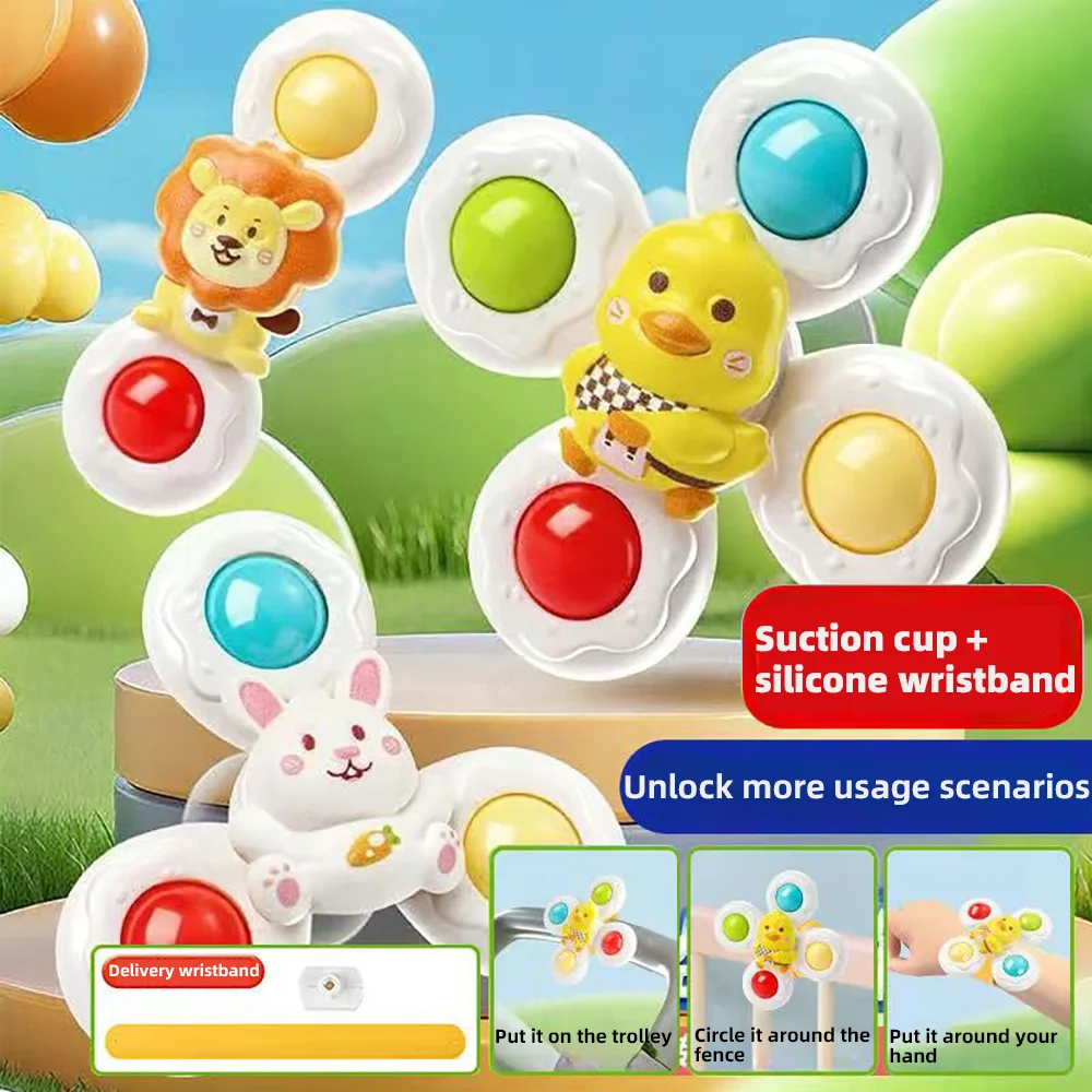 Baby Sucker Spinning Spielzeug Kinder Bad Montessori Bildung Rotierenden 3 Jahre Badezimmer Spielzeug Für Kleinkind Kleinkind Spielzeug Für Baby Baby Sucker Spinning Spielzeug Kinder Bad Montessori Bildung Rotierenden 3 Jahre Badezimmer Spielzeug Für Kleinkind Kleinkind Spielzeug Für Baby - Image 6