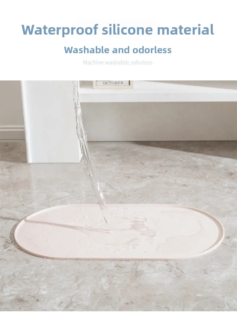 Cat Feeding Mat With Non-Slip Waterproof Design Pet Food Mat Compatible With Cat/Dog Bowls Multipet Households Dog Owners Cat Feeding Mat With Non-Slip Waterproof Design Pet Food Mat Compatible With Cat/Dog Bowls Multipet Households Dog Owners - Image 18