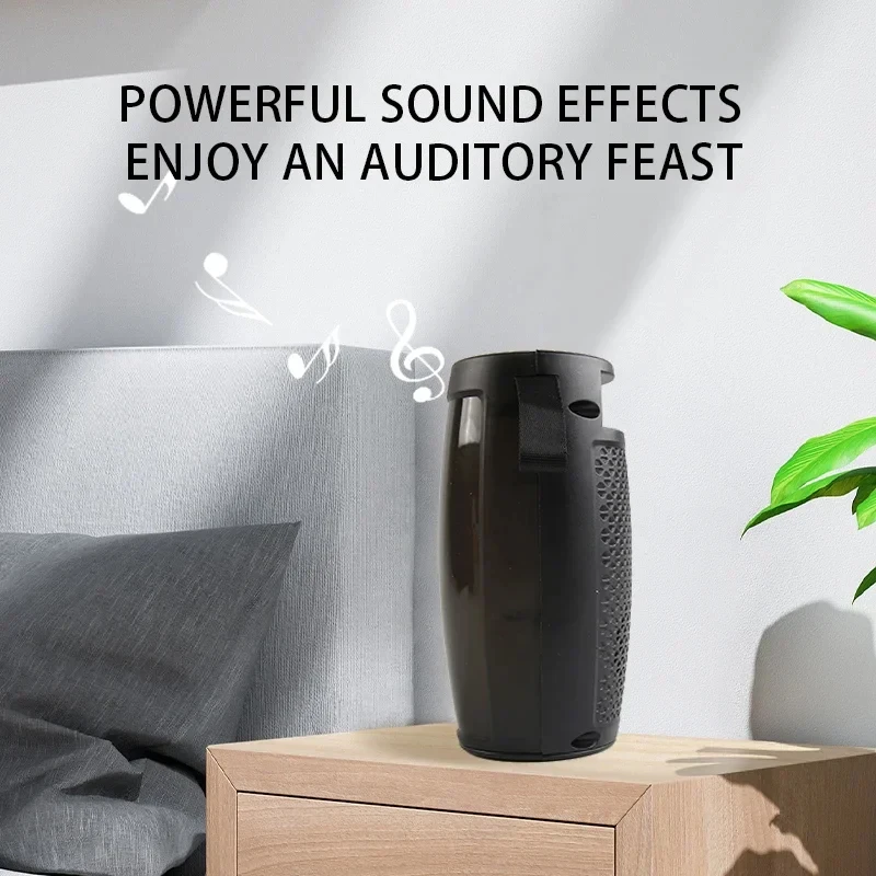 Bluetooth Lautsprecher – Tragbare Soundbox Mit Kraftvollem Subwoofer, Starkem Bass, Mp3-Player Und Led-Lichteffekten Tragbaren Bluetooth Soundbox.
