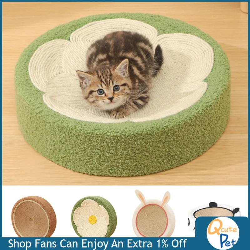 Cat Scratcher 2 In 1 Cat Anti Scratch Bed Cute Shape Cat Scratching Bed Round Cat Scratch Protection Paw Toy Gatos Accesorios Cat Scratcher 2 In 1 Cat Anti Scratch Bed Cute Shape Cat Scratching Bed Round Cat Scratch Protection Paw Toy Gatos Accesorios