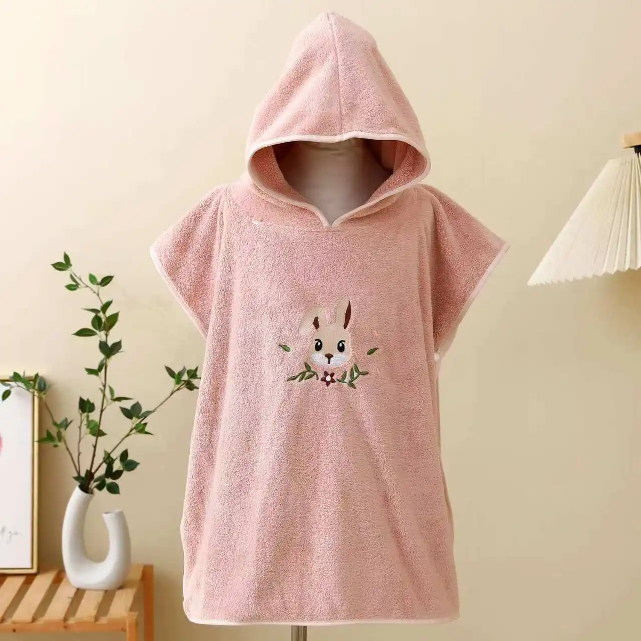 Baby Bath Towel Hooded Soft Coral Velvet Child Bathrobe Cute Cartoon Animal Warm Toddler Sleeping Swaddle Wrap Towel Blanket Baby Bath Towel Hooded Soft Coral Velvet Child Bathrobe Cute Cartoon Animal Warm Toddler Sleeping Swaddle Wrap Towel Blanket - Image 10