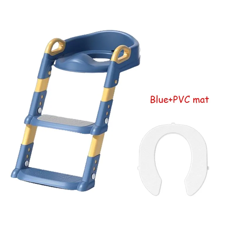 New Children'S Toilet Stepped Baby Boys And Girls Toilet Training Foldable Foot Stool Toilet Seat Ring Stepped Assisted Tool New Children'S Toilet Stepped Baby Boys And Girls Toilet Training Foldable Foot Stool Toilet Seat Ring Stepped Assisted Tool - Image 9