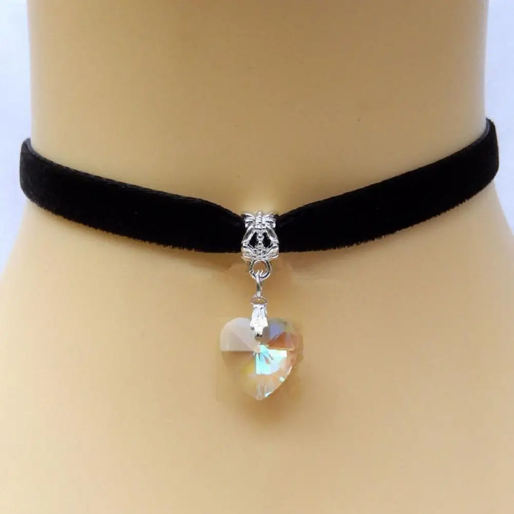 Choker-Halsketten, Verstellbar, Schickes Kunstleder, Vintage-Gothic-Stil, Samt-Choker Für Frauen, Halsdekoration, Schmuck Am Hals Choker-Halsketten, Verstellbar, Schickes Kunstleder, Vintage-Gothic-Stil, Samt-Choker Für Frauen, Halsdekoration, Schmuck Am Hals - Image 2