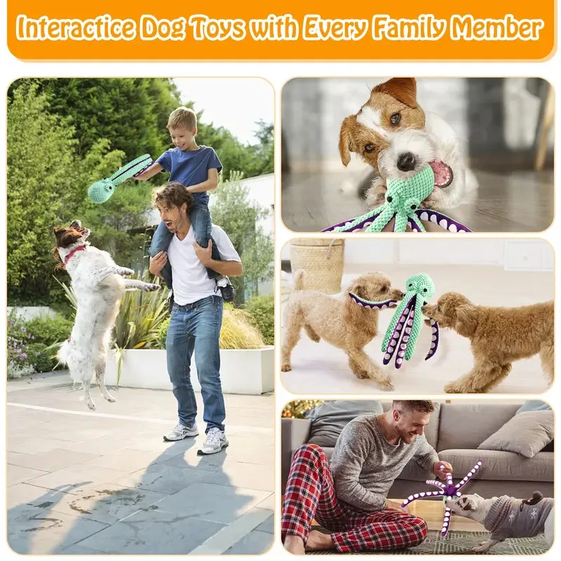 Haustier Plüsch Spielzeug Katze Hund Stimme Octopus Shell Puzzle Spielzeug Biss Beständig Interaktive Haustier Hund Zähne Reinigung Kauen Spielzeug Pet Liefert Haustier Plüsch Spielzeug Katze Hund Stimme Octopus Shell Puzzle Spielzeug Biss Beständig Interaktive Haustier Hund Zähne Reinigung Kauen Spielzeug Pet Liefert - Image 6