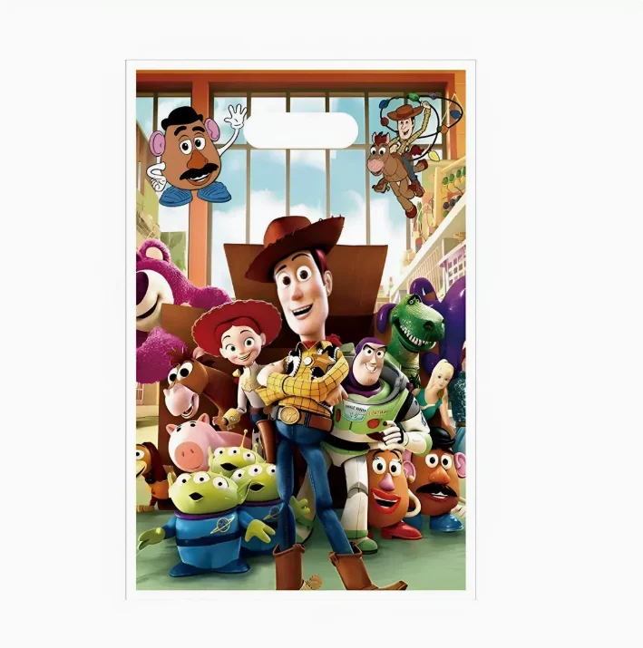 Toy Story Geburtstagsparty-Zubehör Partygeschenke Cartoon-Geschenke Schlüsselanhänger Klatscharmbänder Stempel Abzeichen Luftballons Partyzubehör Geschenke Toy Story Geburtstagsparty-Zubehör Partygeschenke Cartoon-Geschenke Schlüsselanhänger Klatscharmbänder Stempel Abzeichen Luftballons Partyzubehör Geschenke - Image 16