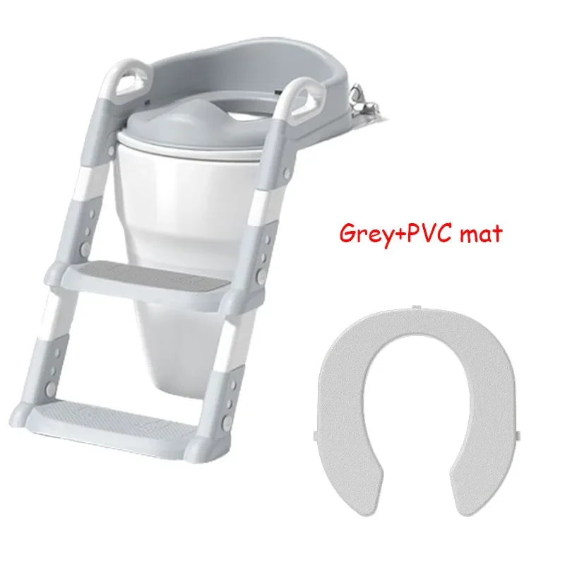 New Children'S Toilet Stepped Baby Boys And Girls Toilet Training Foldable Foot Stool Toilet Seat Ring Stepped Assisted Tool New Children'S Toilet Stepped Baby Boys And Girls Toilet Training Foldable Foot Stool Toilet Seat Ring Stepped Assisted Tool - Image 8