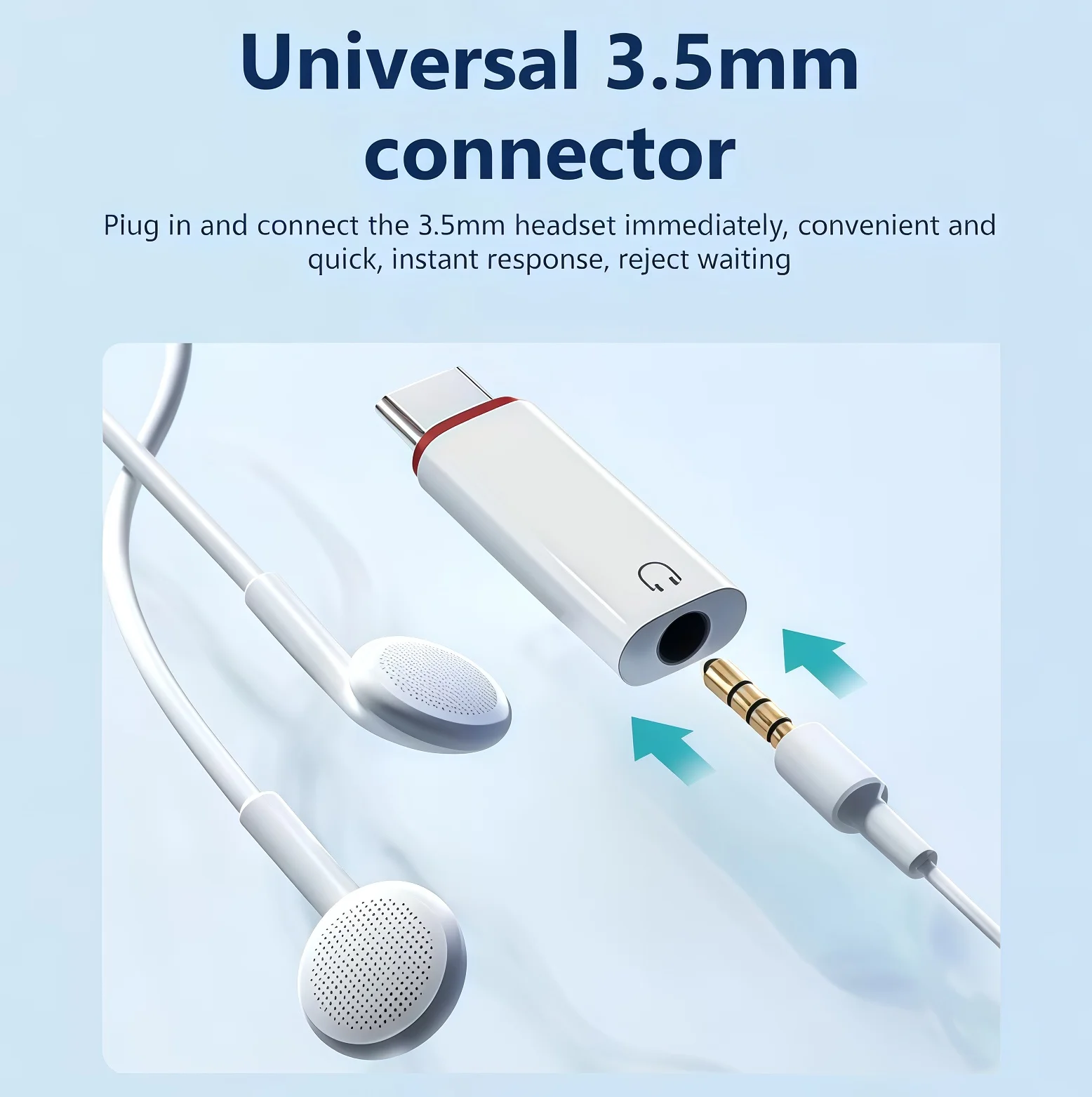 Usb-C Auf 3,5-Mm-Kopfhörer-Adapter – Typ-C Audio Konverter Mit Klinkenstecker Für Smartphones, Tablets &Amp; Laptops Usb-C Auf 3,5-Mm-Kopfhörer-Adapter – Typ-C Audio Konverter Mit Klinkenstecker Für Smartphones, Tablets &Amp; Laptops - Image 3