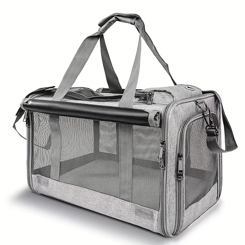 Pet Carrier For Large And Medium Cats Soft-Sided Pet Carrier For Big Medium Cats And Puppy Dog Carriers Cat Carriers Pet Carrier For Large And Medium Cats Soft-Sided Pet Carrier For Big Medium Cats And Puppy Dog Carriers Cat Carriers - Image 9